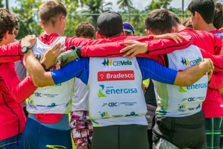 Vice-campeões do Sul-amaericano de Snipe 2018